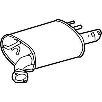 Toyota 17440-F0112 Muffler