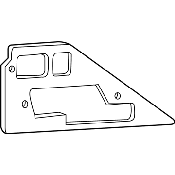 BMW 63-31-6-917-091 Seal, Rear Light, Side Panel Left