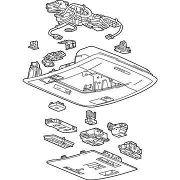 GM 84456901 Console Assembly