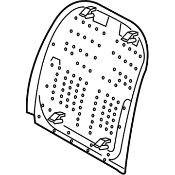 Hyundai 88131-C2000-PPB Board Assembly-Front Back(Driver)
