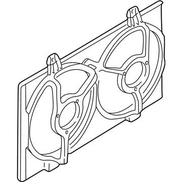 Infiniti B1483-4U103 SHROUD Assembly