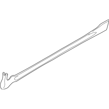 Infiniti 76852-6Y612 Mudguard-Center, Front RH