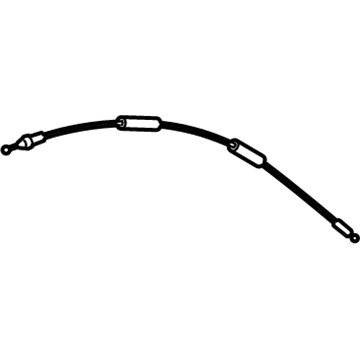 Toyota 69710-0E050 Lock Cable