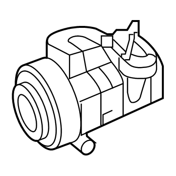 Mopar 68289890AB COMPRESOR-Air Conditioning