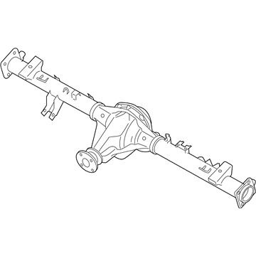 Nissan 43003-7S37A Rear Axle Assembly, W/PARKING Brake & AXLES