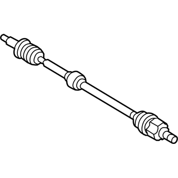 Hyundai 49501-2V300 Shaft Assembly-Drive, RH