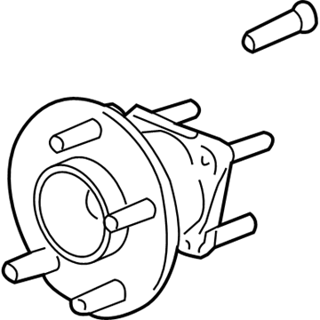 GM 13500574 Rear Hub