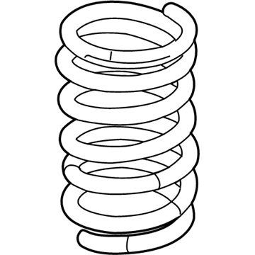 Honda 52441-TRW-A01 Spring, Rear