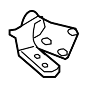 Nissan 89303-ZM00B Hinge Assembly-3RD Seat, RH