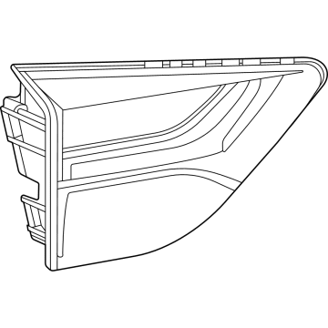 GM 42756114 Back Up Lamp Assembly