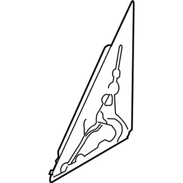 BMW 51-16-3-412-651 Seal, Mirror Foot, Outer Left