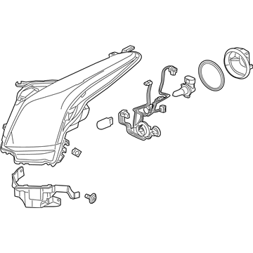 GM 23236365 Composite Headlamp