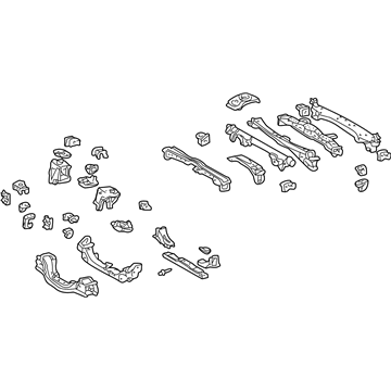 Toyota 51001-0C126 Frame Assembly