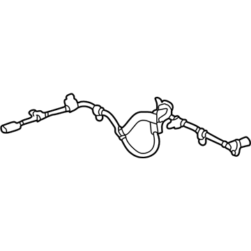 Toyota 89545-60030 ABS Sensor Wire