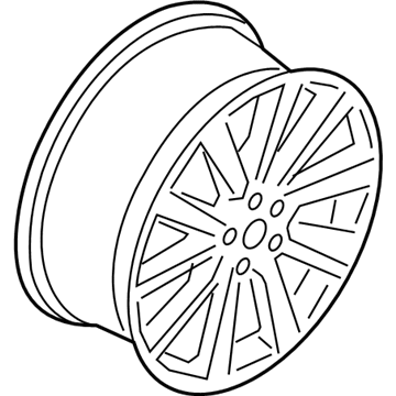 Ford GD9Z-1007-A Wheel, Alloy