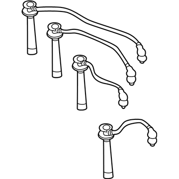 Kia 274002X140 Hight Tension Cord Assembly