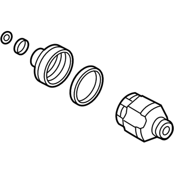 Kia 49525A9300 Joint & Shaft Kit-Front