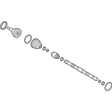 Kia 49536A9300 Boot Kit-Front Axle Wheel