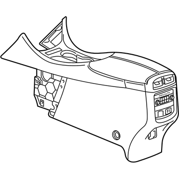 GM 84122354 Center Console