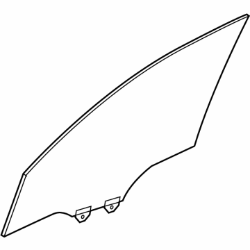 Acura 73300-TYA-A01 Glass, Front Right Door