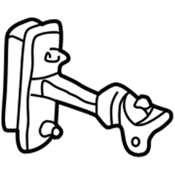 Mopar 55177028AC Dr Check-Front Door