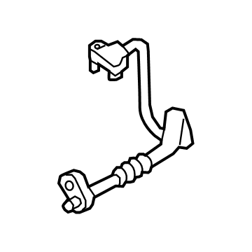 BMW 64-53-9-109-731 PRESSURE HOSE ASSY COMPRESSO
