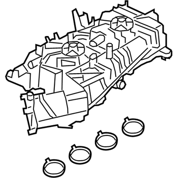 BMW 11-61-8-647-975 INTAKE SYSTEM WITH CHARGE AI