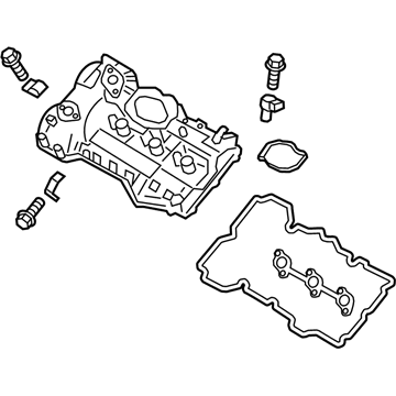 Hyundai 22420-3CGA5 Cover Assembly-Rocker, RH