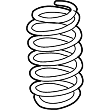 Toyota 48231-02D10 Coil Spring