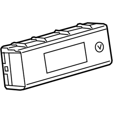 GM 84330217 Dash Control Unit