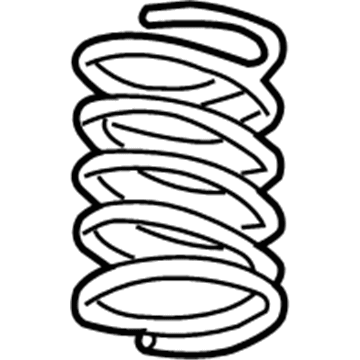 Kia 553504D201DS Rear Coil Springs