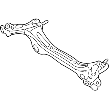 Kia 554104D100 Crossmember-Rear