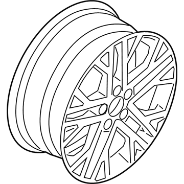 Ford LJ6Z-1007-B WHEEL ASY