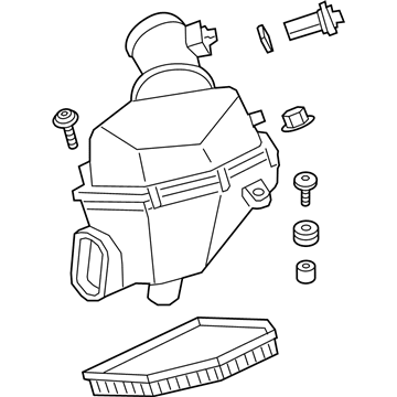 BMW 13-71-7-843-290 Intake Silencer