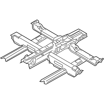 Hyundai 65130-S2000 Reinforcement Assembly-Ctr Floor