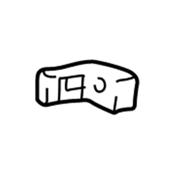 Hyundai 82318-38001 Grommet-Door Trim Mounting