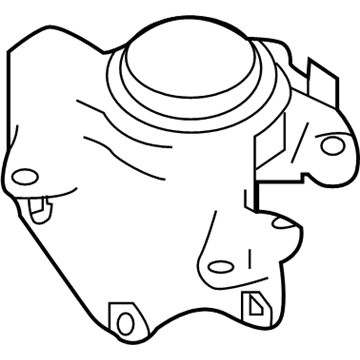 Nissan 11210-4BT0A Engine Mounting Insulator, Right