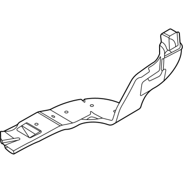 Hyundai 97360-L1000 DUCT-REAR HEATING, LH