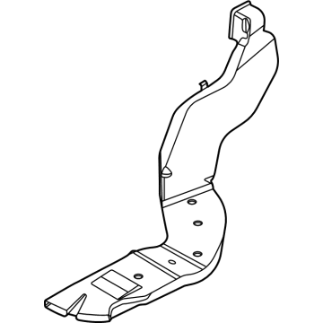 Hyundai 97370-L1000 DUCT-REAR HEATING, RH