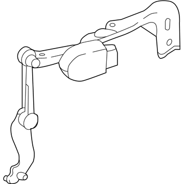 Infiniti 53820-5DA0A Sensor Assy-Height, Rear