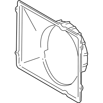 Toyota 16711-0F030 Fan Shroud