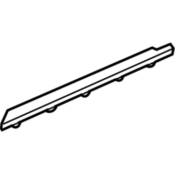 Kia 822103E001 WEATHERSTRIP Assembly-Front Door Belt