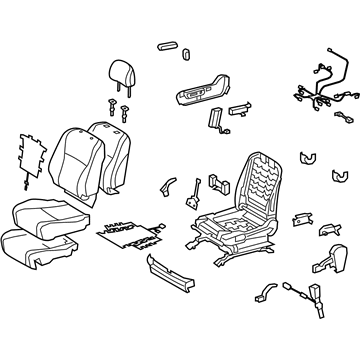 Toyota 71100-48E80-E3 Seat Assembly