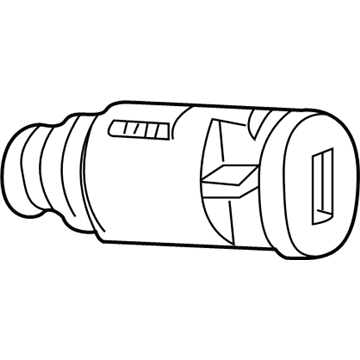 Mopar 4778448 Cylinder Lock-Glove Box Lock