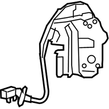 Mopar 68314802AF Latch-Sliding Door