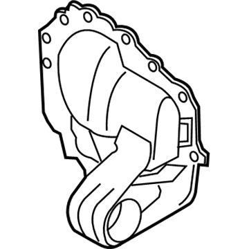 Nissan 38350-EZ20B Cover Front Final Drive