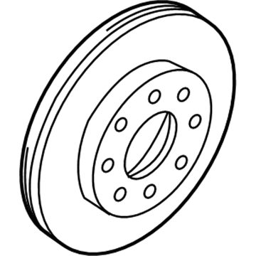 Hyundai 51712-3L010 Disc-Front Wheel Brake