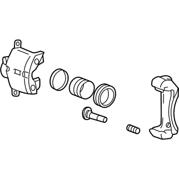 Hyundai 58180-39A00 CALIPER Kit-Front Brake, LH