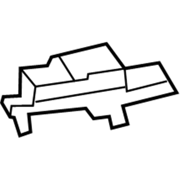 Toyota 62156-52040 Head Air Bag Bracket
