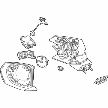 GM 84977471 Mirror Assembly